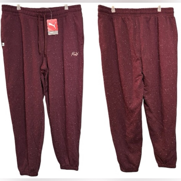 Puma Other - Puma Men's Maroon Joggers, NWT, Size XL